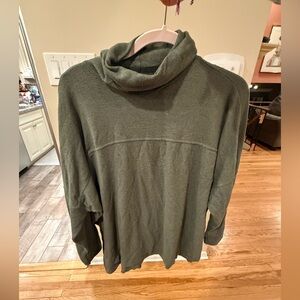 Aerie Cozy Cowl Neck Sweater – Olive Green – Size L